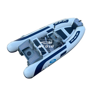 <span class=keywords><strong>Bateau</strong></span> en aluminium soudé Hedia Best de 12 pieds, homologué CE, design en V profond de qualité marine pour le travail en lac et la pêche en plein air - Product Image 4
