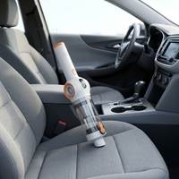 Aspirateur de voiture sans fil, aspirateur portatif à main pour le nettoyage de l'intérieur de la voiture avec plusieurs embouts