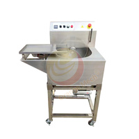Nouvelle machine à fondre et à tempérer le chocolat de table commerciale de 15 kg avec roues, en acier inoxydable 304, haute productivité