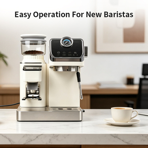 Cafetera Espresso de Alta Calidad para Preparar Café Rápido en Casa, Fácil de Limpiar, Cafetera de Acero Inoxidable - Product Image 1