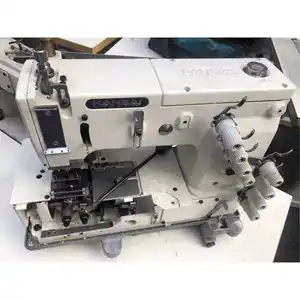 High Speed Kansai 1509 Women Clothes Waistband Sewing Machine Double Chain Stitch Machine