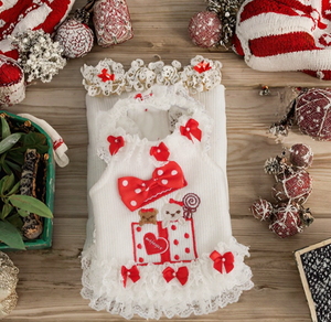 <span class=keywords><strong>Vestiti</strong></span> per Cani e Gatti con Pile e Imbottitura, Autunno e Inverno, Natale e Capodanno, Coniglio, Abiti Principessa con Pizzo - Product Image 2
