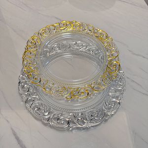 Utensilios de mesa ecológicos, aperitivos de boda, platos de cena, platos de postre, 13 pulgadas, 33cm - Product Image 2