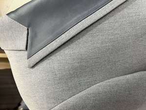 Haute qualité grande taille deux pièces hommes <span class=keywords><strong>mariage</strong></span> <span class=keywords><strong>costume</strong></span> ensembles en gros affaires mode laine/soie Anti-rides Blazer pantalon haut - Product Image 5