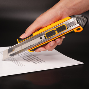 Cuchillo Multiusos ZY-2513 de Alta Calidad con Mango de Plástico y Goma, Cuchillo de Corte de 25 mm para Carpintería - Product Image 5