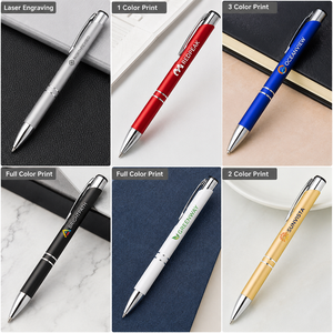 Personalizzare il Logo per le case per la penna a sfera in metallo <span class=keywords><strong>invecchiato</strong></span> azienda di promozione del marchio regalo LOGO personalizzato penna a sfera - Product Image 4