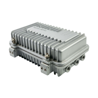 Boîtier personnalisé moulé sous pression OEM boîtier extérieur en aluminium étanche pour amplificateur de ligne CATV