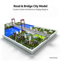 Modèle d'architecture urbaine personnalisé pour la planification de ponts routiers