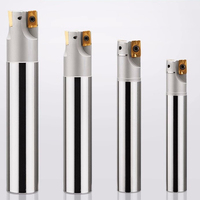 Porte-outil de fraisage frontal indexable Weiqi OEM HRC40-60, lame de 0,5 mm pour coupe grossière à avance rapide