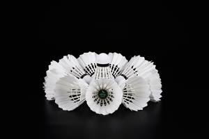 Meilleure Vente Balle De Plumes De Canard Tournoi Professionnel Victor Sports Volant De <span class=keywords><strong>Badminton</strong></span> Blanc - Product Image 3