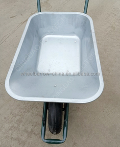 Carretilla de rueda Europea galvanizada, modelo europeo, carretilla <span class=keywords><strong>Altrad</strong></span> Limex Standard 85L para construcción de jardín, bañera galvanizada de 100L - Product Image 6