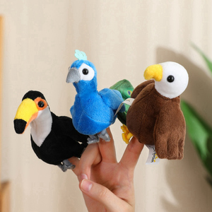 Marionetas <span class=keywords><strong>de</strong></span> Dedo <span class=keywords><strong>de</strong></span> Aves, Animales <span class=keywords><strong>de</strong></span> Peluche para Juegos <span class=keywords><strong>de</strong></span> Imaginación y Cuentos, 9 cm, 6 Piezas Surtidas, Marionetas <span class=keywords><strong>de</strong></span> Dedo <span class=keywords><strong>de</strong></span> Aves <span class=keywords><strong>de</strong></span> Peluche Realistas - Product Image 6