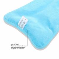 Compresse réutilisable chaude/froide pour la rééducation, avec billes de gel et tissu pelucheux, pour spa