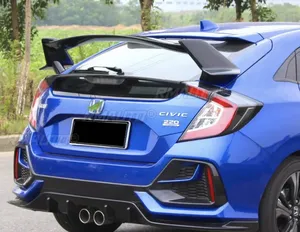 Pour Honda Civic 10ème génération 2016-2020 Hayon, Kit Carrosserie Aileron Arrière en Plastique ABS, Aileron de Coffre Arrière, Pièce Extérieure - Product Image 5