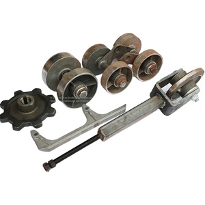 Crawler Machine Elastic Floating Wheels Load-Bearing and Drive <strong>Rails</strong> Forged Sieving Mesh <strong>for</strong> <strong>Mining</strong> and Construction - Product Image 1