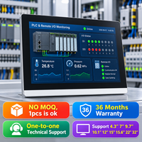 Panel Sentuh Industri Mochuan M007 7 Inci HMI Modbus RS485 untuk Kontrol Otomasi PLC