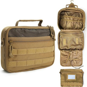 Bolsa de Aseo Táctica DF913 Molle, Organizador de Viaje Portátil de Tela Oxford con Bolsillo de Malla Transparente - Product Image 1