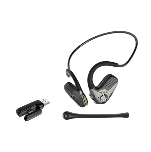 Open-Ear Bone Conduction Dual-mode Game Wireless Office Commuter Universal for Headset Hi-Fi Sound Quality Low