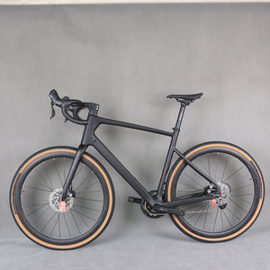Vélo Complet SERAPH Cadre Carbone Vélo de Cyclocross Vélo Gravel Frein à Disque Flat Mount Groupe Hydraulique <span class=keywords><strong>SENSAH</strong></span> 2*12 GR042 - Product Image 1