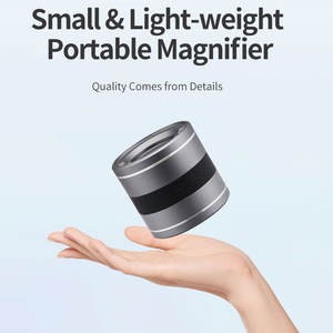 Lupa de medición portátil para inspección de escritorio, lupa de escala de 10 aumentos - Product Image 4
