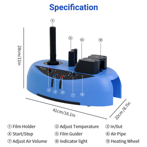 Lightweight Compact and Durable Mini AIR Cushion Air Pillow <b>Packaging</b> Machine System Automatic Grade for Cosmetics - Product Image 3
