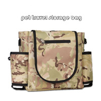 Écologique Meilleur Stockage Oxford Snack Alimentaire Jouet Accessoires Kit Petit Pet Bagages Sac À Dos Fourre-Tout Chat Chien Traiter Sac Imprimé