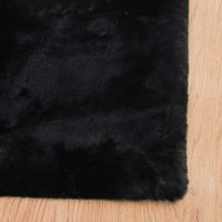 Tapis de luxe moderne en fausse fourrure de lapin, doux et moelleux, à motif floral, épais, lavable, pour salon/chambre/chambres d'adolescents, maison