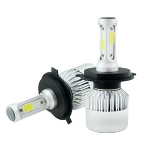 Auto del faro 72W 8000lm H1 H3 H7 H11 9005 9006 S2 COB LED bombilla de luz del faro de alta y baja h4 H13 9004 LED faro de coche - Product Image 2