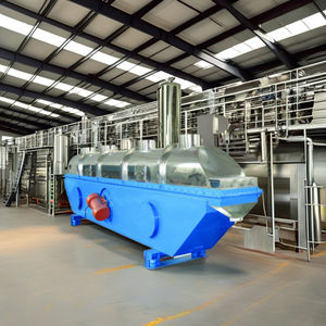 Secador de lecho fluido vibratorio de sal SUS316 de acero inoxidable con gran descuento para cloruro de calcio e hidruro de amonio - Product Image 4