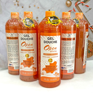 Gel douche <span class=keywords><strong>éclaircissant</strong></span> et exfoliant pour le corps, best-seller. Lotion corporelle au collagène et à la rose 1000ml. - Product Image 2