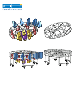 ESI Pantallas Portátiles de Aluminio con Perno Ajustable para Producciones de Eventos Configuraciones de Escenario Flexible - Product Image 4