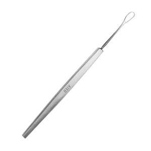 Aier Medical <b>Wire</b> Loop 3x8mm Ultrathin Ophthalmic Surgical Tool Flat Handle Polished Finish 127mm Length - Product Image 2