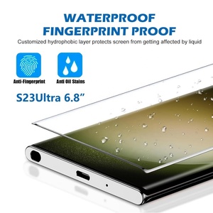 Protection d'écran en verre trempé HD <span class=keywords><strong>ultra</strong></span>-fin, dureté 9H, compatible avec les téléphones mobiles Samsung Galaxy <span class=keywords><strong>S21</strong></span> S22 S23 S24 <span class=keywords><strong>Ultra</strong></span> - Product Image 5