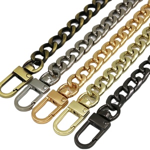 40/60/80/100/120mm <strong>Bag</strong> Chain Metal Detachable <strong>Replacement</strong> Shoulder Crossbody <strong>Bag</strong> <strong>Strap</strong> for Handbag <strong>Bag</strong> Belt Handle Heavy Strong - Product Image 1