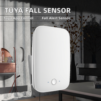 Capteur de détection de chute par radar à ondes millimétriques Wi-Fi 60 GHz Tuya APP, système de sécurité domestique en plastique, portée de détection de 7 m
