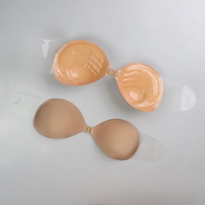 Sujetador de secado rápido sin tirantes de tela, saludable, cómodo, lavado, sin espalda, Invisible, Sexy, transpirable, a la moda, sujetador de realce - Product Image 2