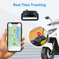 Rastreador GPS Compacto Kingwo LT38 con Modo de Posicionamiento Interno GPS/GSM/LBS para Seguimiento de Batería