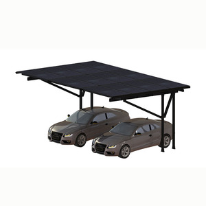 Abri solaire pour voiture à usage domestique, 1 ou 2 voitures, avec structure en aluminium étanche, pour système de montage de carport, coût d'installation - Product Image 3