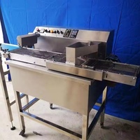 Machine automatique de tempérage et de moulage du chocolat de 30 kg, équipement d'enrobage de chocolat pour dattes