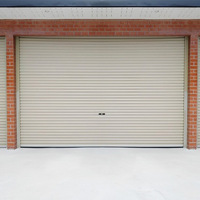 Fabrication de porte à enroulement pour auto-stockage Porte à volet roulant en acier de 0.5mm pour conteneur maritime