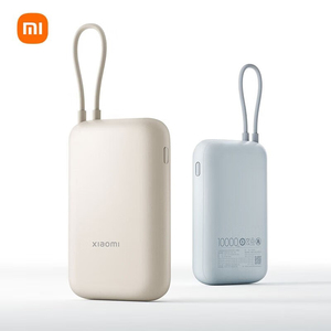 Power Bank Original <span class=keywords><strong>Xiaomi</strong></span> 10000mAh de 22.5W Carga Rápida, Mini Batería Externa Portátil Pequeña con Cable de Carga - Product Image 1