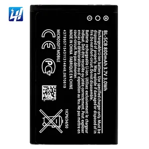 BL-5CB mobile phone battery for Nokia 1280 1600 1616 1050 1000 1800 C1-02