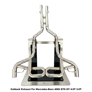 Vortex Global-Shop Preferred Decat Stainless Steel Piping Kit For Mercedes-Benz AMG GTS GT 4.0T 3.0T - Product Image 1