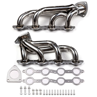 Collecteurs d'échappement en acier inoxydable Target avec EGR, tuyau de remplacement pour GMC Yukon 4.8L 5.3L 00-01 et Sierra 1500 2500 99-01