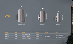Certification LED <strong>Wall</strong> <strong>Mount</strong> Cylinder LED <strong>Wall</strong> Pack <strong>Lights</strong> for Hotel Lighting 5-Year Warranty - Product Image 3