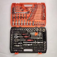 Juego de Llaves de Trinquete de 151 Piezas, Kit de Herramientas de Reparación Manual Multiusos para Mantenimiento del Hogar y del Automóvil, Otras Herramientas Manuales