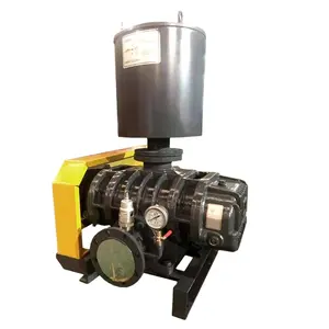 Soffiatore industriale ad alta capacità di trasporto turbo air blower pump roots blower per il trattamento delle acque di sweage di piscicoltura