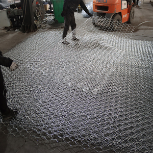 Panier <span class=keywords><strong>gabion</strong></span> 10 x 12 <span class=keywords><strong>cm</strong></span> et treillis métallique hexagonal robuste pour murs de soutènement - Product Image 4