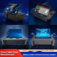 Table de sable numérique 3D holographique stéréo, centre de commande, modèle de bac à sable numérique jumeau pour scène de combat militaire, terrain de scène virtuelle