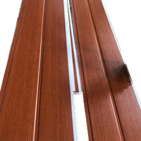 Panneaux muraux composites en WPC intégrés en fibre de bois de bambou SONSILL, panneaux de plafond en PVC pour la décoration intérieure